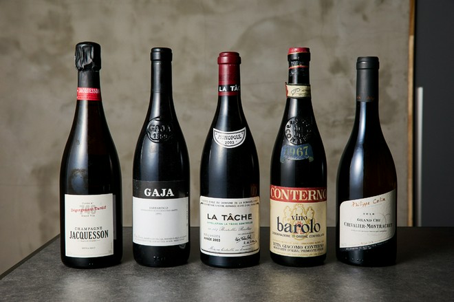 ワインにこだわっている