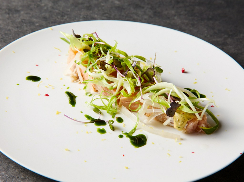 炭火焼きのカルパッチョ