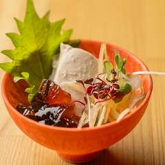  お酒のつまみに。じっくり時間をかけて練り上げた逸品『手作りそば豆腐』