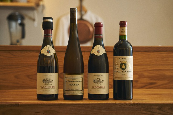 ワインにこだわっている