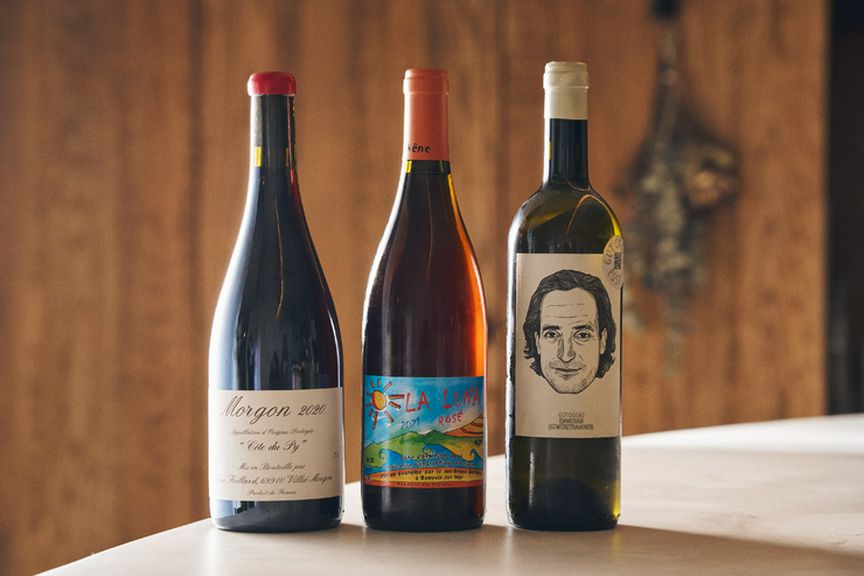 素材を生かした料理に合うナチュラルワイン