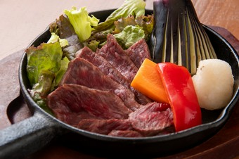 土佐あかうしの鉄板焼
