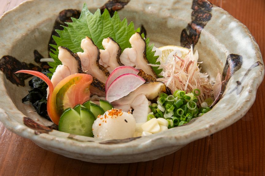 ウツボのタタキ 1540円