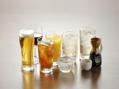 毎日開催中！ハッピーアワーで生ビールほか対象ドリンク★半額★