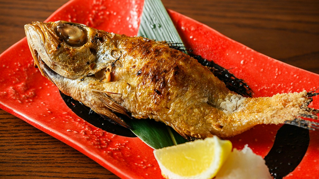 炉端焼き各種　『のどぐろの塩焼き　一尾』
