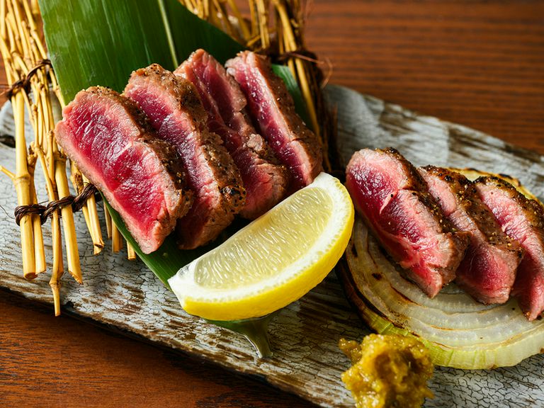 炉端で焼く　牛ミスジステーキ100g