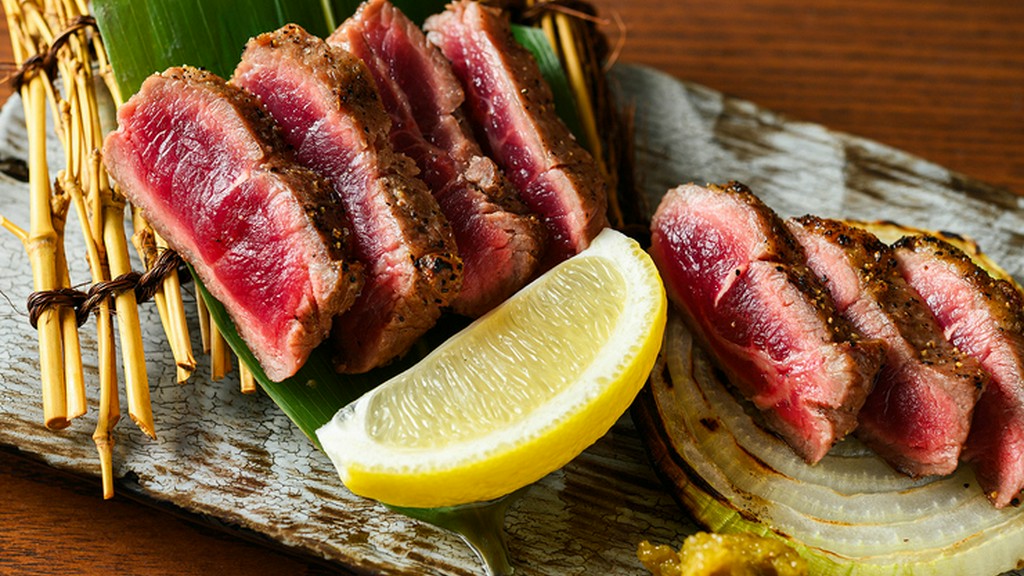 炉端で焼く　牛ミスジステーキ100g