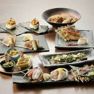 ととけむりでは各種宴会にぴったりコースをご用意しております。ご利用は2名様からOK、ゆったり150分制で好評いただいております。忘年会、新年会、歓迎会、送別会、記念日、女子会など、幅広いシーンにご利用ください。