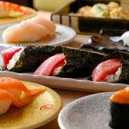 江戸湾に集う旬の鮮魚を、寿司・一品料理で堪能する