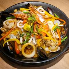 王道！海の幸のパエリア