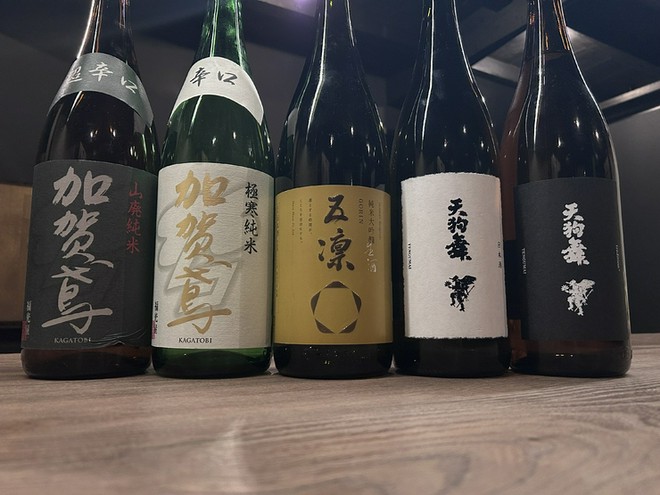 日本酒にこだわっている