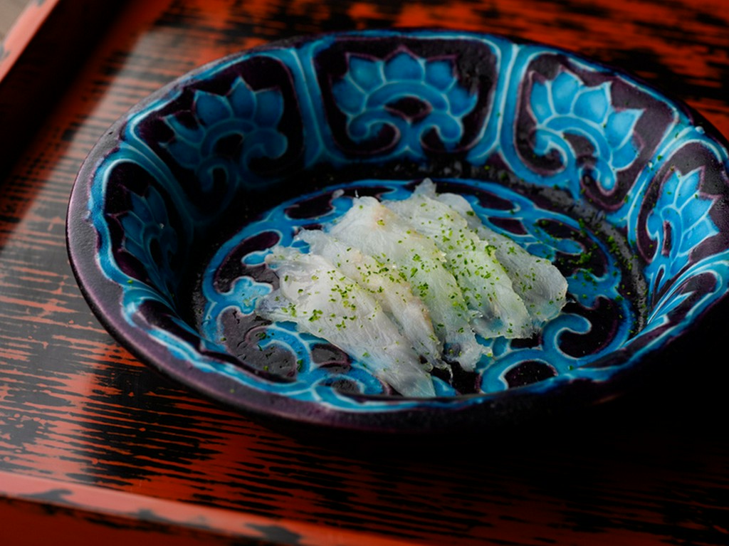 熟成で旨みを引き出し、繊細に仕立てた『向付（お造り）』