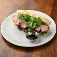 BANH MI SANDWICH WITH LOCAL PORK

