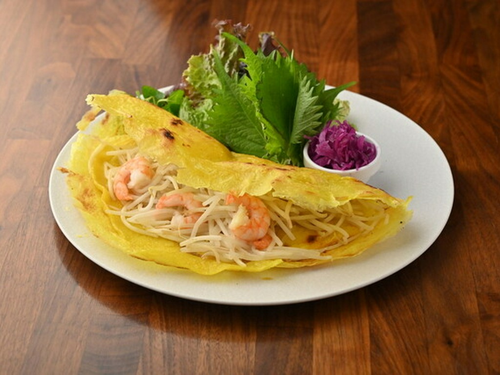  バインセオ「ベトナム風お好み焼き」