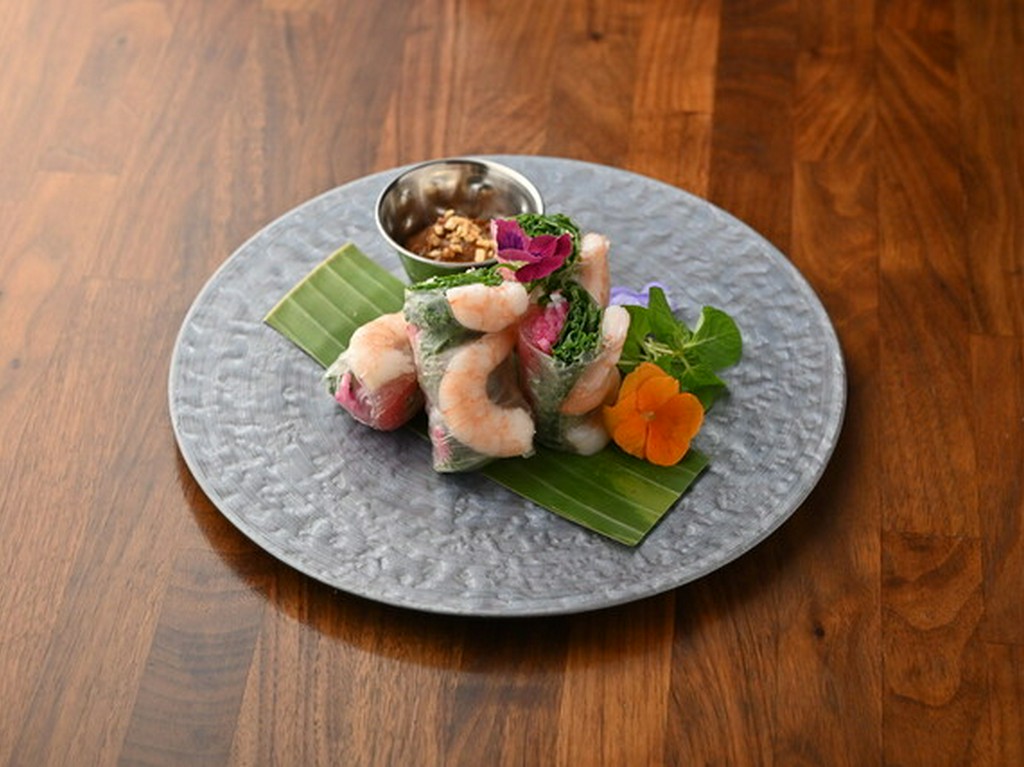 生春巻き　海老と鎌倉野菜のゴイクン