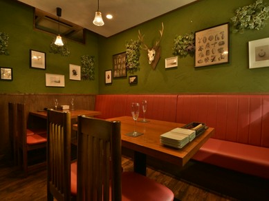 インテリアにもだわったオシャレな空間