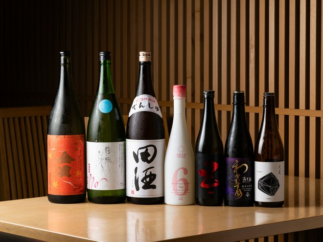 日本酒にこだわっている