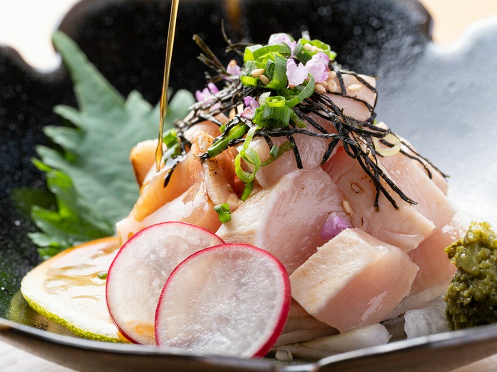 徳島地鶏阿波尾鶏（あわおどり）タタキ