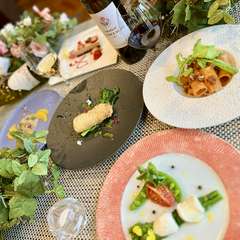 いま美味しい食材を贅沢に使用したコースはいかが？