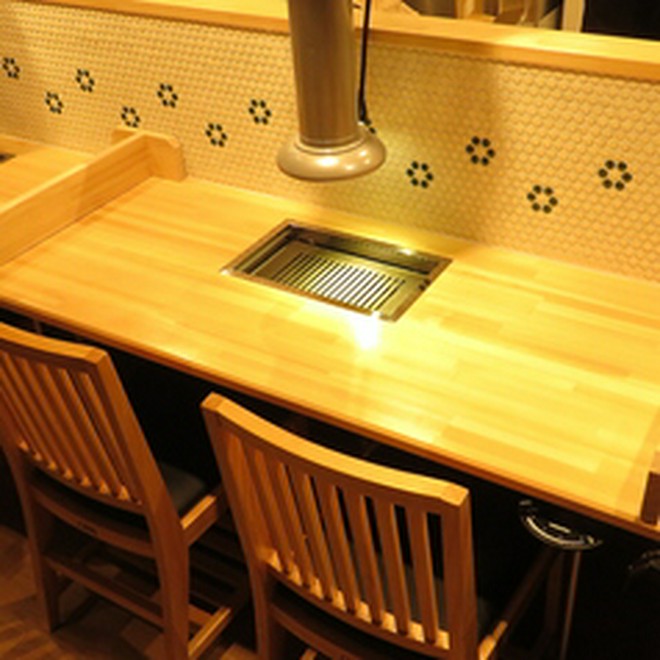 カウンター席がある