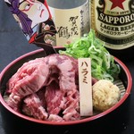 蕎麦屋ヨシクニのハラミ（特盛）