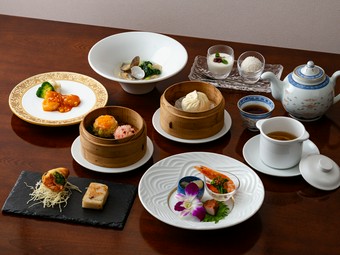 本格点心をたっぷり楽しむ。ランチ限定『点心コース』