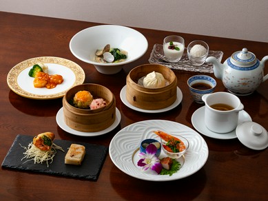 本格点心をたっぷり楽しむ。ランチ限定『点心コース』