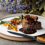 フィレ肉のロッシーニがメインのコース