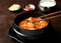 ＜ナムル・キムチ付き＞