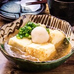 豆腐と特製出汁が体に沁みます。
