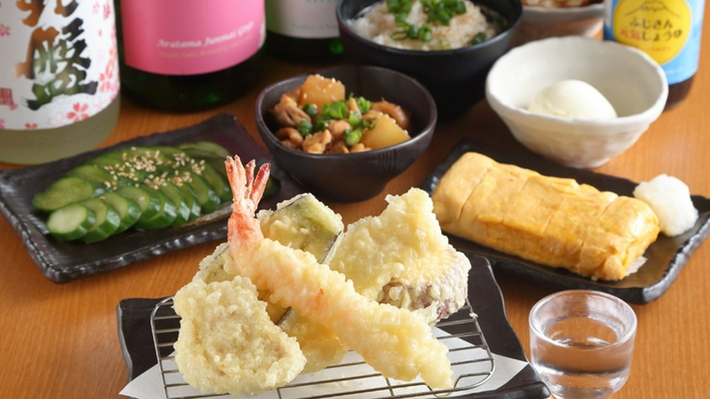 お一人様から気兼ねなく足を運べる天ぷら専門店