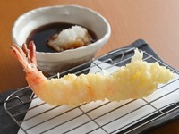 食べ応え抜群。オススメ天ぷら『大エビ』