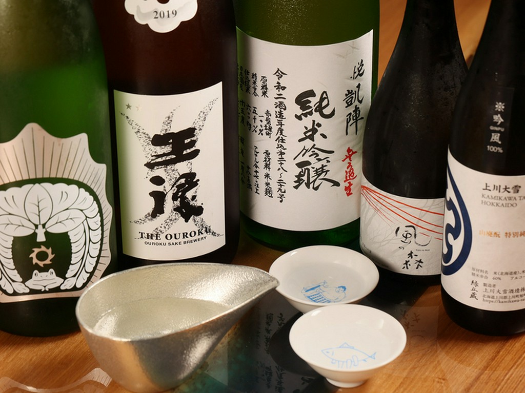 数量限定の日本酒及び、多様化した日本酒「クラフトサケ」も用意