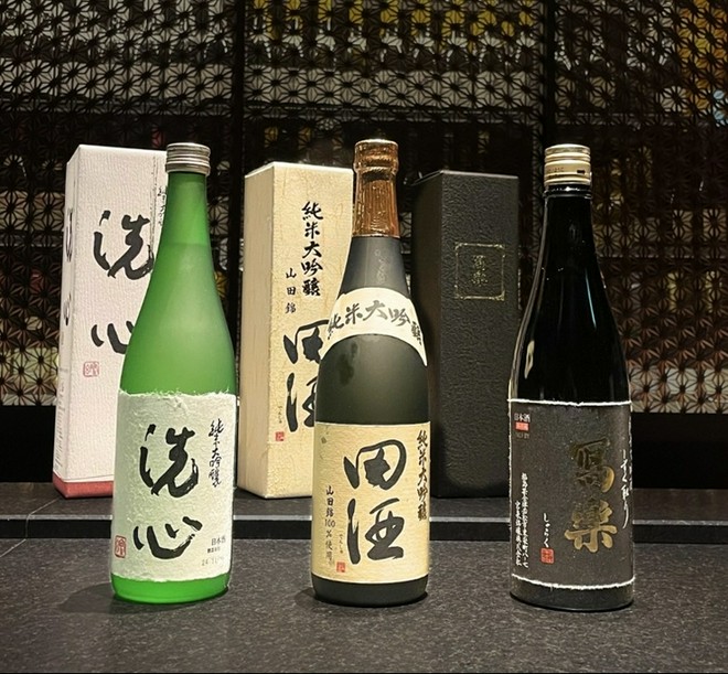 日本酒にこだわっている