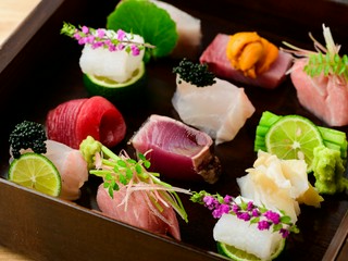 お造り「職人技の光る美食。」