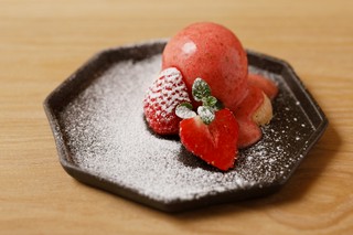 デザート「和食の締めの逸品にふさわしく。」