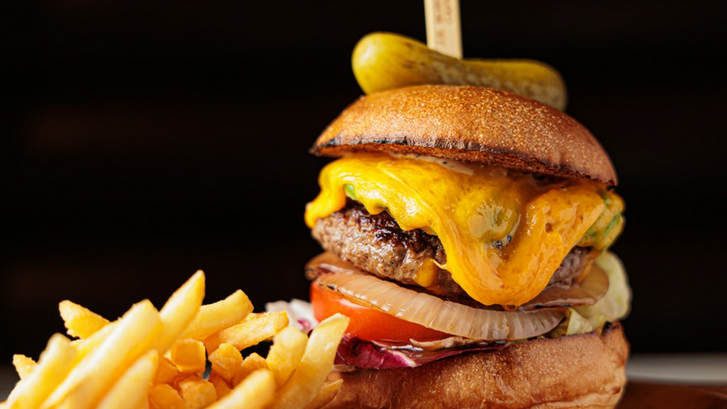 和のテイストを利かせたシグニチャーバーガー『プレミアムJ.S.バーガー』