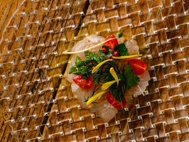 鮮魚のカルパッチョ