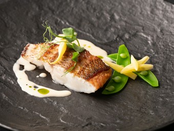 素材の良さと調理の工夫が光る一品『その日の魚のソテー』