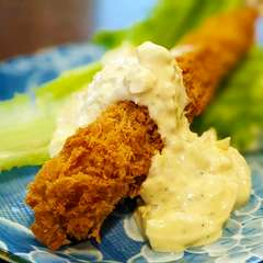 全長15cmのドデカエビフライ