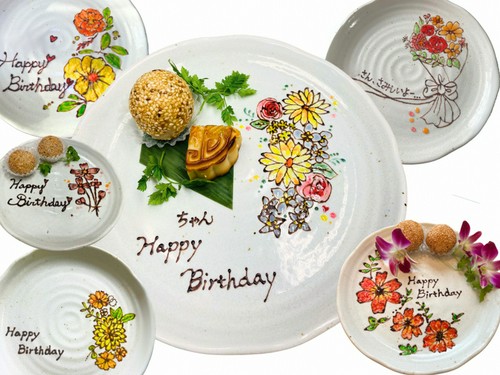 ⁺‧₊✦ 【記念日プラン】特製プレート&中国茶コース ๋࣭ ⭑