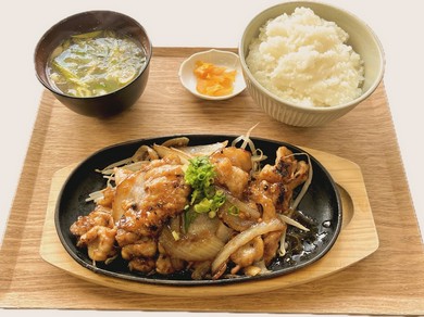 生姜焼きロース定食