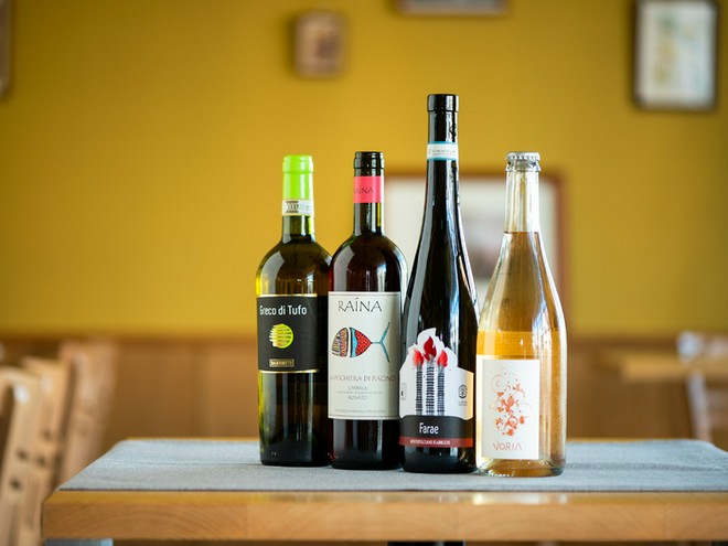 ワインにこだわっている