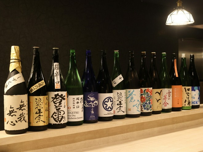 日本酒にこだわっている