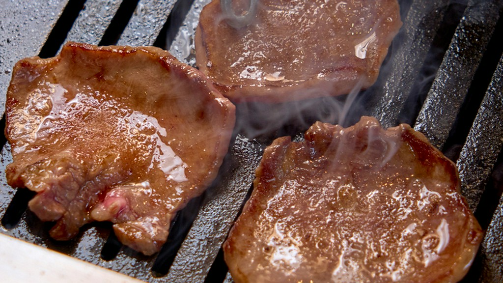 ぜひともゲストのその舌で実感いただきたい『黒毛和牛上タン』