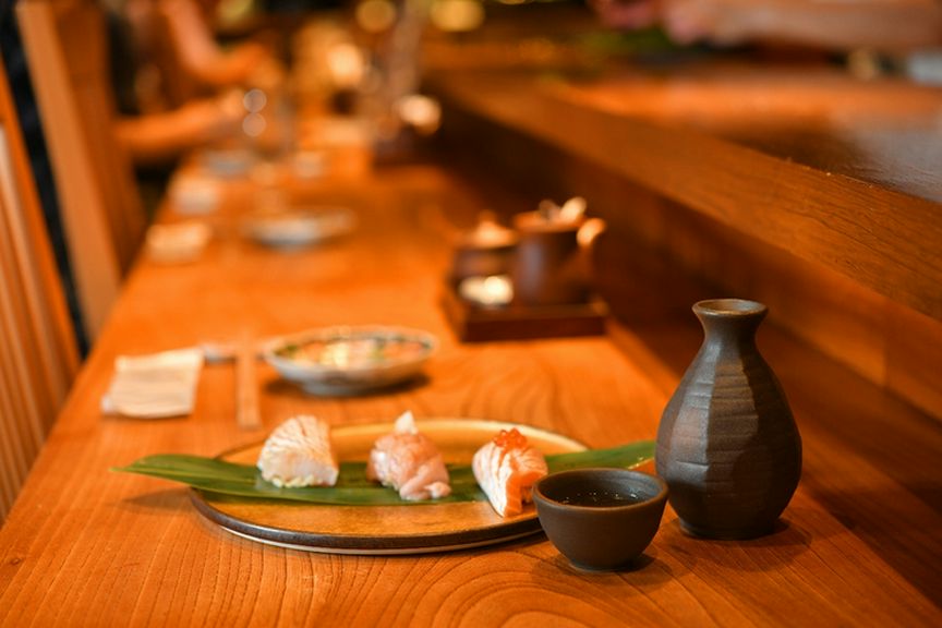 季節の地酒のペアリング
