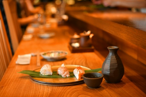 季節の地酒のペアリング