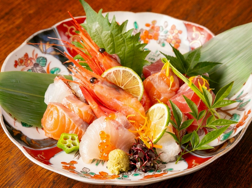 海鮮刺身盛り合わせ