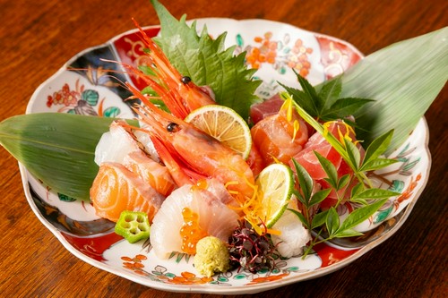 海鮮刺身盛り合わせ