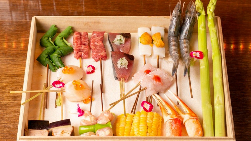 季節の限定串多数。掲載メニューは一例となります